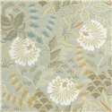 Casadeco|Elegante florale Tapete in Mandelgrün, englischer Stil|Blumen