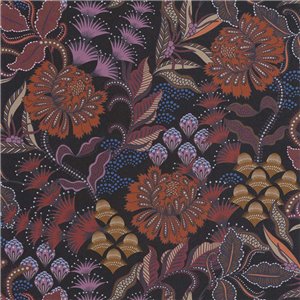 Khroma|Retro Wallpaper in brown tones with black background|Wallpaper