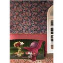 Casadeco|Papier peint floral style british avec grandes fleurs tons élégants|Floral