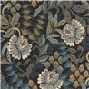 Casadeco|Papier peint fleurs style anglais pour salon et chambre élégants|Floral