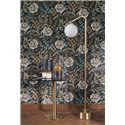 Casadeco|Papier peint fleurs style anglais pour salon et chambre élégants|Floral