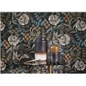 Casadeco|Papier peint fleurs style anglais pour salon et chambre élégants|Floral