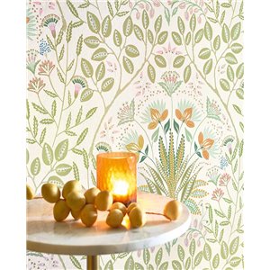 Papeldecor|Graue moderne Tapete mit 3D-Kegel-Formen|Tapeten 2