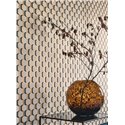 Casadeco|3D-Tapete mit Wabenmuster und raffinierter goldener Note|Geometrisch