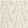 Casadeco|Papier peint floral avec branches de fougères vert amande|Papier Peint