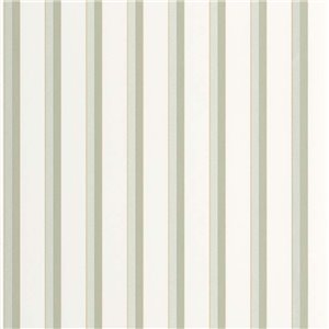 Caselio|Papier peint rayures étroites blanc et beige scandinave|Rayures