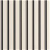 Casadeco|Black and white English-style striped wallpaper|Stripes