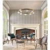 Casadeco|Papier peint rayures noir et blanc style anglais|Rayures