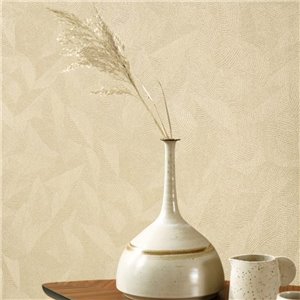 Papeldecor|Papier Peint stuc blanc détails brillants|Papier Peint