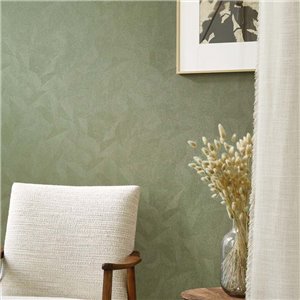 Papeldecor|Vliestapete Blumenranke Grün|Tapeten