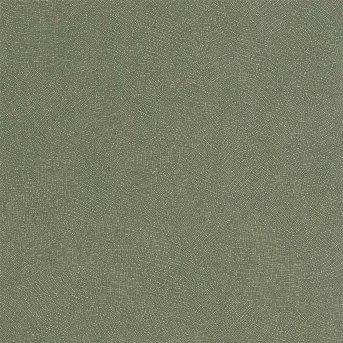Casadeco|Textured wallpaper with overlapping embossed green leaves|Wallpaper