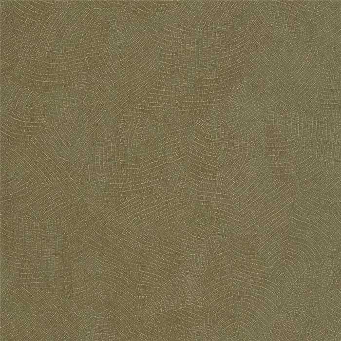 Casadeco|Modern wallpaper with embossed olive green leaves|Modern
