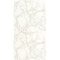 Casadeco|Scandinavian floral wallpaper in white with bare winter branches|Scandinavian