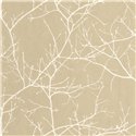 Casadeco|Papel pintado estilo escandinavo floral beige con un toque minimalista|Escandinavo