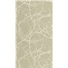 Casadeco|Papier peint avec branches d’arbres dénudées vert style nordique|Scandinave