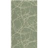 Casadeco|Papier peint style nordique avec arbres dénudés vert eucalyptus|Floral