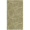 Casadeco|Papier peint floral minimaliste avec branches d’arbres dénudées vert olive|Floral
