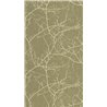 Casadeco|Minimalist floral wallpaper with olive green bare tree branches|Floral