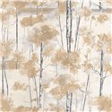 Casadeco|Papier peint paysage scandinave style peinture à l’huile tons beige|Scandinave