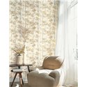Casadeco|Scandinavian landscape wallpaper in beige oil painting style|Scandinavian