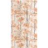 Casadeco|Papier peint scandinave avec forêt de bouleaux à l’huile orange|Papier Peint