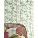 Casadeco|Papier peint forêt de bouleaux style scandinave, effet peinture à l’huile|Scandinave