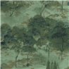 Casadeco|Abstract green forest landscape wallpaper|Wallpaper
