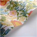Casadeco|Sunflower and wildflower wallpaper in cheerful multicolor tones|Vintage Flowers