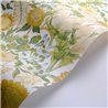 Casadeco|Yellow and green sunflower wallpaper with wild floral print|Vintage Flowers
