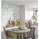 Casadeco|Tapete mit Wiesenblumen oder Wildblumen im mediterranen Stil|Tapeten