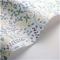 Casadeco|Tapete mit Wiesenblumen oder Wildblumen im mediterranen Stil|Tapeten