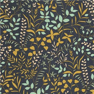 Pip Studio|Romantische weiße Tapete mit bunten Blumen und Vögeln|Tapeten
