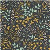 Casadeco|Papier peint floral pour chambre avec fleurs sauvages bleues|Papier Peint