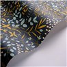 Casadeco|Papier peint floral pour chambre avec fleurs sauvages bleues|Papier Peint