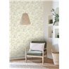 Casadeco|Meadow or wildflower wallpaper evoking freshness and Mediterranean air|Wallpaper