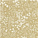 Casadeco|Small green meadow flower wallpaper, Mediterranean style|Wallpaper