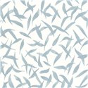 Casadeco|Papel pintado estampado de hojas de olivo azul ideal para dormitorio|Papel Pintado