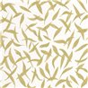 Casadeco|Olive green olive leaf wallpaper with a minimalist touch|Wallpaper
