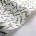 Casadeco|Papier peint inspiration méditerranéenne avec feuilles d’olivier vertes|Papier Peint