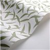 Casadeco|Papier peint inspiration méditerranéenne avec feuilles d’olivier vertes|Papier Peint