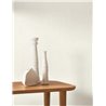 Casadeco|Vinyl wallpaper with white muslin effect|Solid Colors