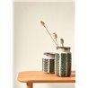 Casadeco|White muslin-effect wallpaper with texture|Solid Colors