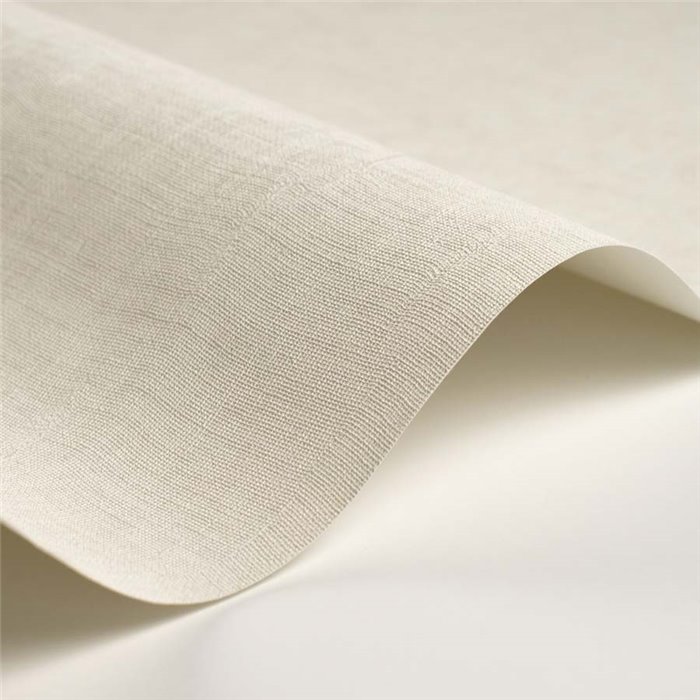 Papel pintado efecto textil muselina blanco - Casadeco Etamine 200250525