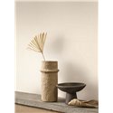 Casadeco|Papier peint vinyle effet mousseline beige clair|Couleurs Unies