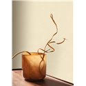 Casadeco|Beige sand wrinkled muslin effect wallpaper|Solid Colors