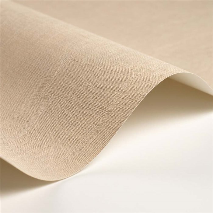 Casadeco|Papier peint mousseline beige effet textile|Beige