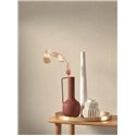 Casadeco|Vinyl wallpaper in beige muslin fabric effect|Beige