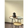 Casadeco|Papier peint effet tissu mousseline jaune clair|Couleurs Unies