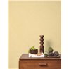 Casadeco|Papier peint vinyle effet tissu mousseline jaune paille|Couleurs Unies