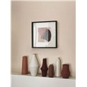 Casadeco|Papier peint vinyle effet mousseline marron taupe|Couleurs Unies